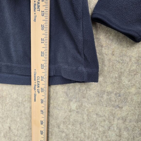 Columbia Womens Half-Zip Fleece Pullover Navy Blue Size S - Picture 5 of 6